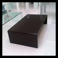 Sovet Italia Table De Salon*Bridge Sovet® Table basse moderne rectangulaire en verre