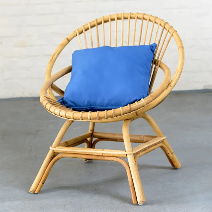 Kok Chaise Salon|Chaise Pour Chambre*BrigitteFauteuil coquille en rotin