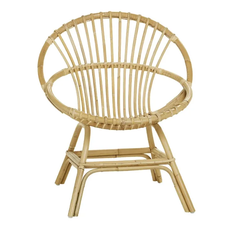 Kok Chaise Salon|Chaise Pour Chambre*BrigitteFauteuil coquille en rotin