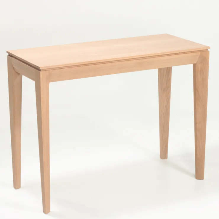 Dasras Table Pour Petit Espace*Buzz Console extensible en bois de chêne