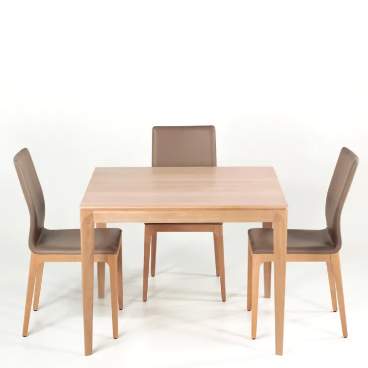 Dasras Table Pour Petit Espace*Buzz Console extensible en bois de chêne