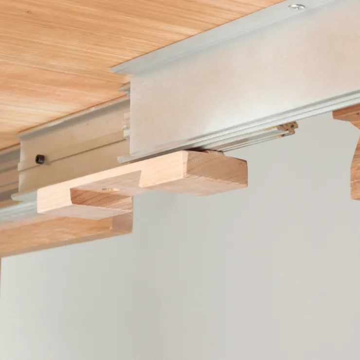 Dasras Table Pour Petit Espace*Buzz Console extensible en bois de chêne