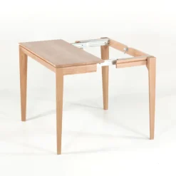 Dasras Table Pour Petit Espace*Buzz Console extensible en bois de chêne