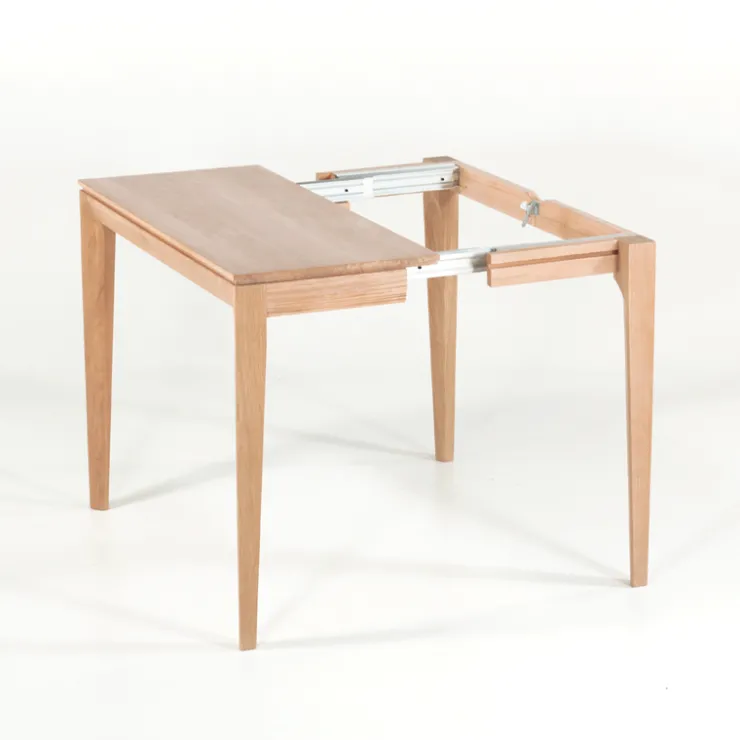 Dasras Table Pour Petit Espace*Buzz Console extensible en bois de chêne