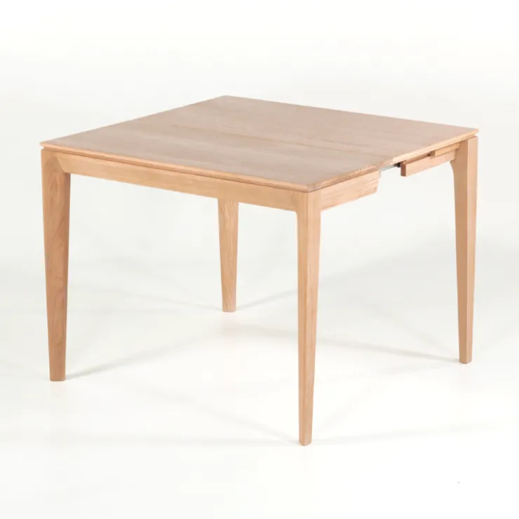 Dasras Table Pour Petit Espace*Buzz Console extensible en bois de chêne