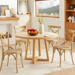 Chaise De Cuisine|Chaise De Salle à Manger*CabaretChaise style bistrot en bois