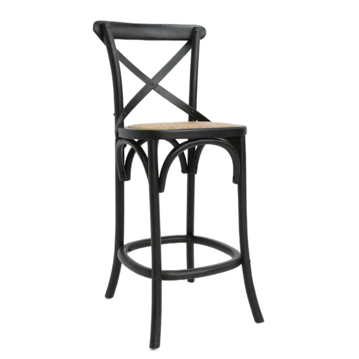 Tabouret Snack (assise +/- 65 Cm)|Tabouret De Bar (assise +/- 80 Cm)*CabaretTabouret snack style bistrot en bois