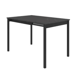 Perfecta Table De Cuisine|Table De Salle à Manger*Cabrio Table snack carrée extensible en stratifié avec pieds en métal