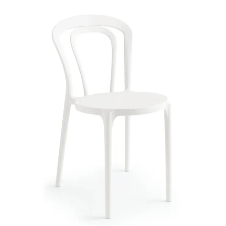 Chaise De Jardin*Caffè Connubia® Chaise bistrot de jardin en polypropylène