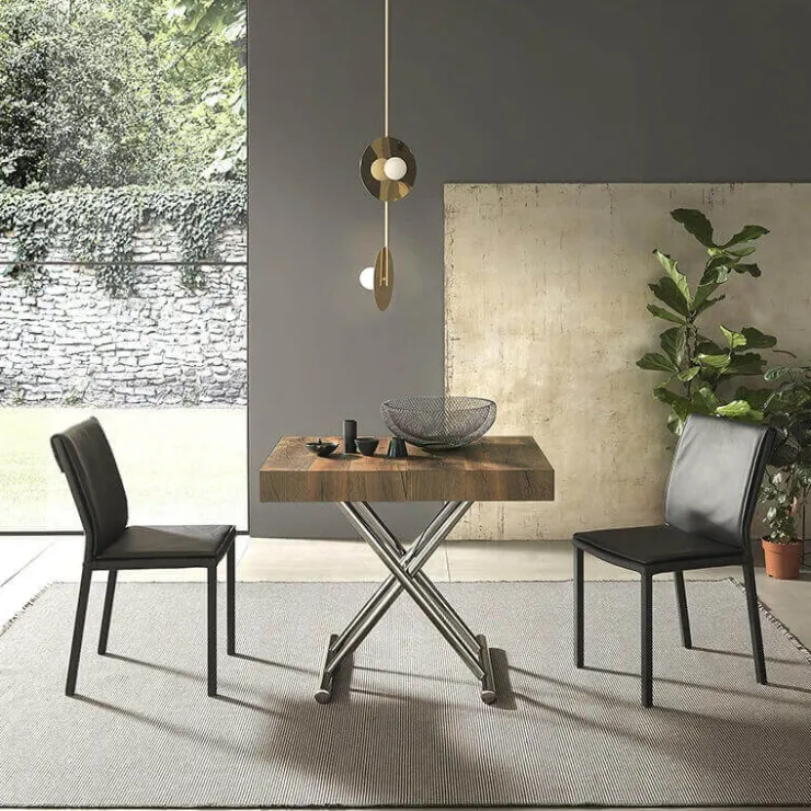 Altacom Table De Salle à Manger|Table De Salon*Calypso Table relevable design avec rallonges fabrication italienne