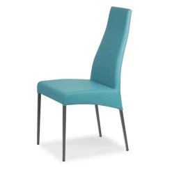 Airnova Chaise De Salle à Manger*Carla Chaise en cuir de salle à manger italienne