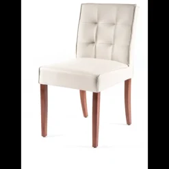 Sessio Chaise De Cuisine|Chaise De Salle à Manger*Carpe 2 Chaise matelassée en synthétique et bois