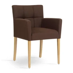 Mobitec Chaise De Salle à Manger|Chaise Salon*Carré ® Fauteuil de séjour en bois et tissu