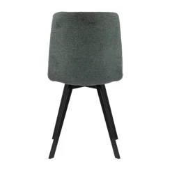 Chaise Salon|Chaise Pour Chambre*CarviChaise moderne matelassée en tissu avec pied en métal
