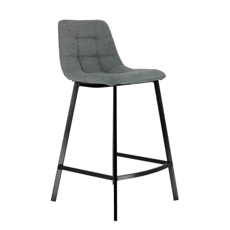 Tabouret Snack (assise +/- 65 Cm)|Tabouret De Bar (assise +/- 80 Cm)*CarviTabouret matelassé hauteur snack en tissu