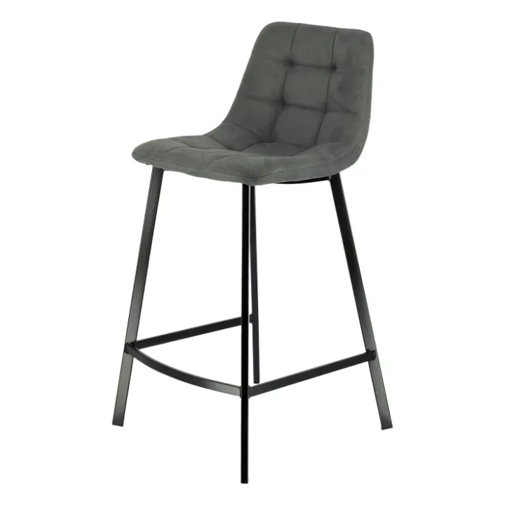 Tabouret Snack (assise +/- 65 Cm)|Tabouret De Bar (assise +/- 80 Cm)*CarviTabouret matelassé hauteur snack en tissu