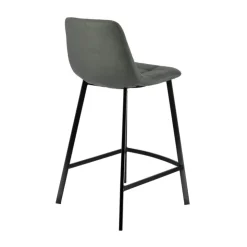 Tabouret Snack (assise +/- 65 Cm)|Tabouret De Bar (assise +/- 80 Cm)*CarviTabouret matelassé hauteur snack en tissu