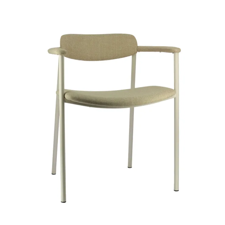Perfecta Chaise De Salle à Manger|Fauteuil De Salon*Cassis Fauteuil moderne en tissu avec accoudoirs et pieds en métal