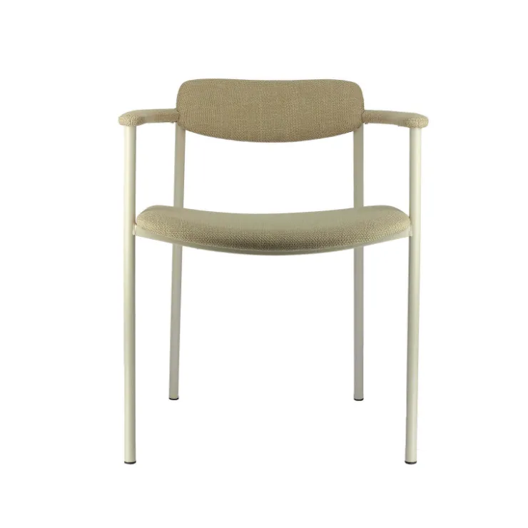 Perfecta Chaise De Salle à Manger|Fauteuil De Salon*Cassis Fauteuil moderne en tissu avec accoudoirs et pieds en métal