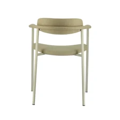 Perfecta Chaise De Salle à Manger|Fauteuil De Salon*Cassis Fauteuil moderne en tissu avec accoudoirs et pieds en métal