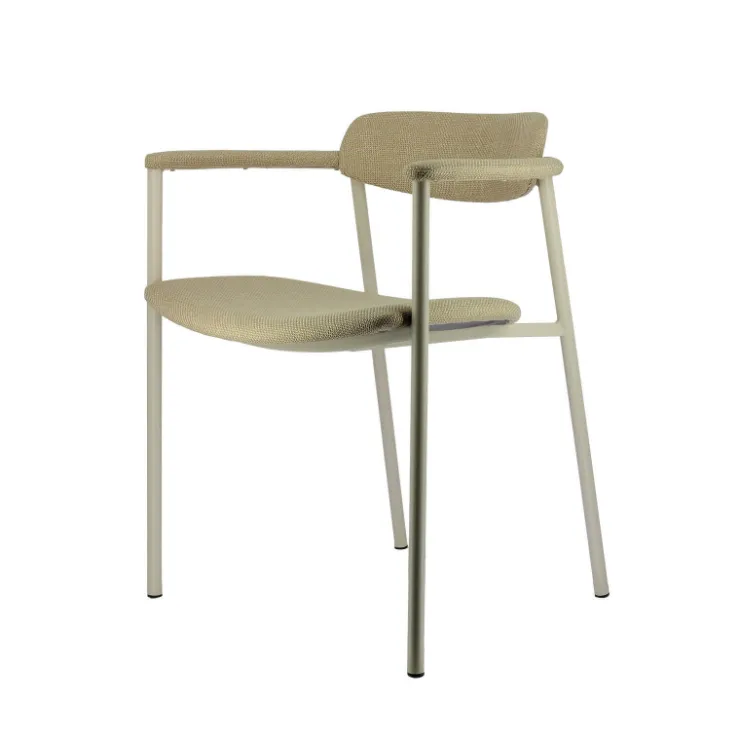 Perfecta Chaise De Salle à Manger|Fauteuil De Salon*Cassis Fauteuil moderne en tissu avec accoudoirs et pieds en métal
