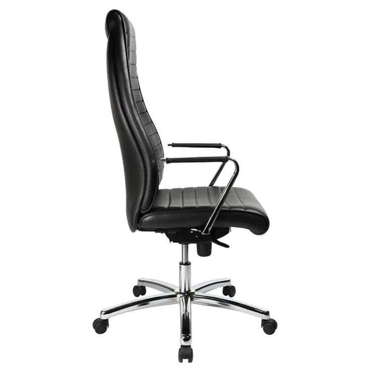 Top Star Chaise De Bureau|Fauteuil De Bureau*Chairman X Fauteuil de direction réglable en hauteur en cuir