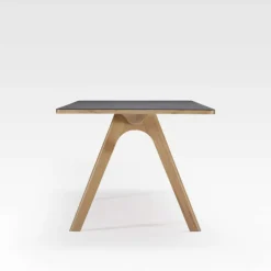 Dasras Table De Salle à Manger*Chevron Table de designer en céramique et bois