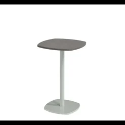 Perfecta Table Pour Petit Espace|Table De Cuisine*Circa Petite table de cuisine carrée aux bords arrondis avec pied central