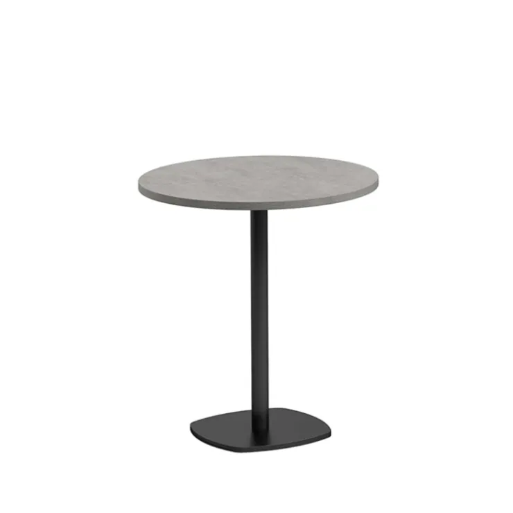 Perfecta Table De Cuisine|Table Pour Petit Espace*Circa Petite table de cuisine ronde diamètre 70 cm en stratifié avec pied central