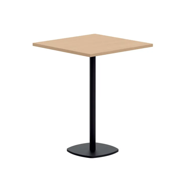 Perfecta Table De Cuisine|Table Pour Petit Espace*Circa Table snack de cuisine carrée en stratifié avec pied central