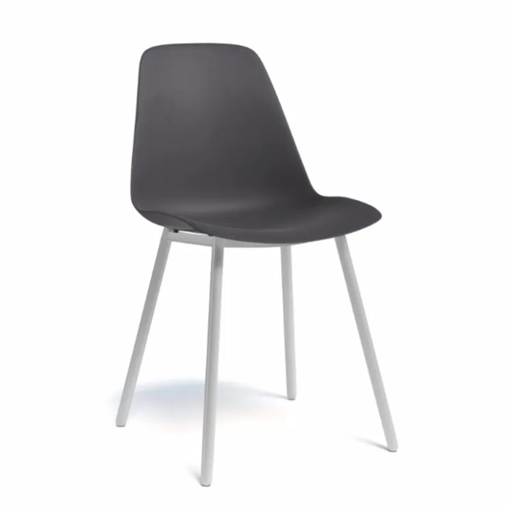 Perfecta Chaise De Cuisine|Chaise De Salle à Manger*Claudio Chaise moderne en polypropylène et métal