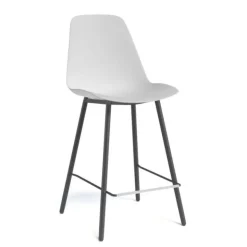 Perfecta Tabouret Snack (assise +/- 65 Cm)|Tabouret De Bar (assise +/- 80 Cm)*Claudio Tabouret snack moderne avec coque en polypropylène