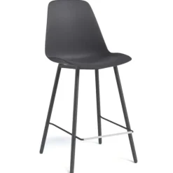 Perfecta Tabouret Snack (assise +/- 65 Cm)|Tabouret De Bar (assise +/- 80 Cm)*Claudio Tabouret snack moderne avec coque en polypropylène