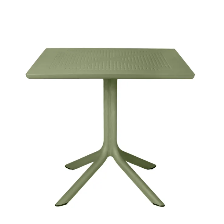 Table De Jardin*Clip Petite table de jardin carrée en polypropylène