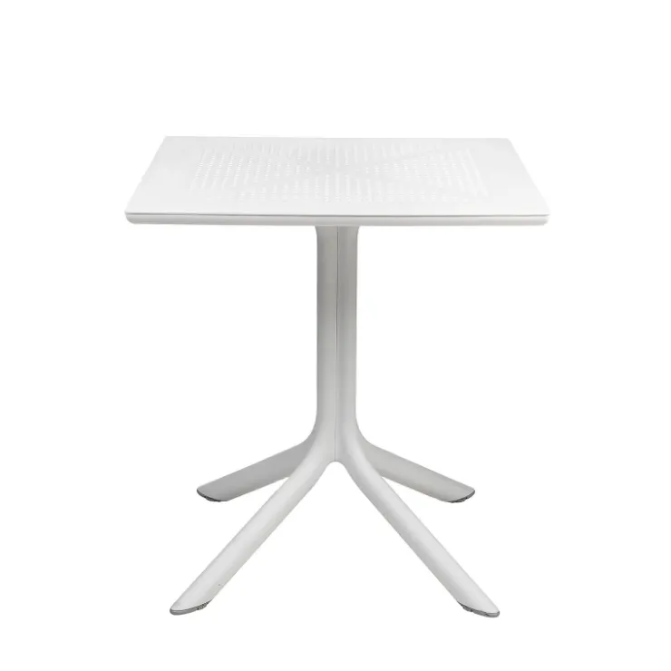 Table De Jardin*Clip Petite table de jardin carrée en polypropylène