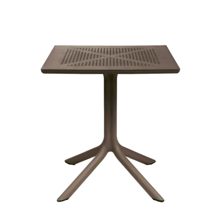 Table De Jardin*Clip Petite table de jardin carrée en polypropylène