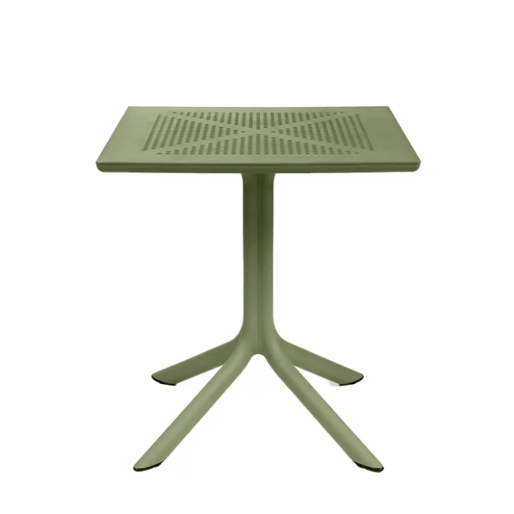 Table De Jardin*Clip Petite table de jardin carrée en polypropylène