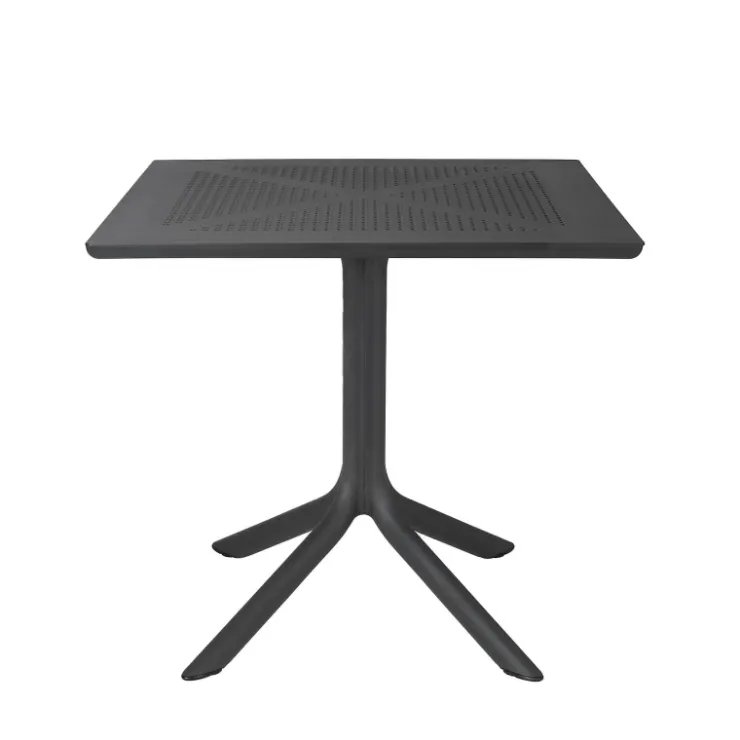 Table De Jardin*Clip Petite table de jardin carrée en polypropylène