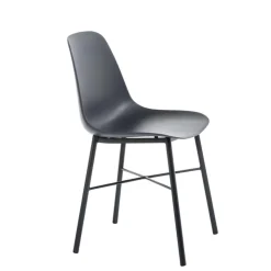 Perfecta Chaise De Cuisine|Chaise Salon*Cloe Chaise moderne en polypropylène et métal