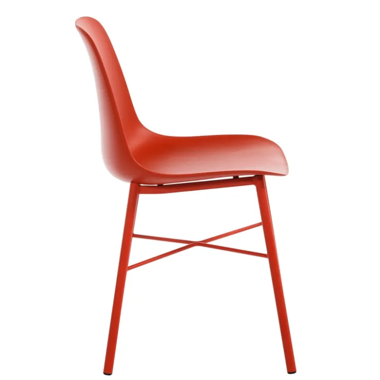 Perfecta Chaise De Cuisine|Chaise Salon*Cloe Chaise moderne en polypropylène et métal