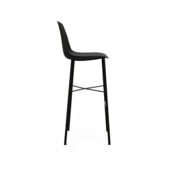Perfecta Tabouret De Bar (assise +/- 80 Cm)*Cloe Tabouret de bar belge moderne avec coque en polypropylène et pieds en métal