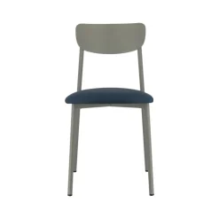 Carrier Chaise De Cuisine|Chaise De Salle à Manger*Colette ® Chaise française en métal avec assise en simili rembourrée