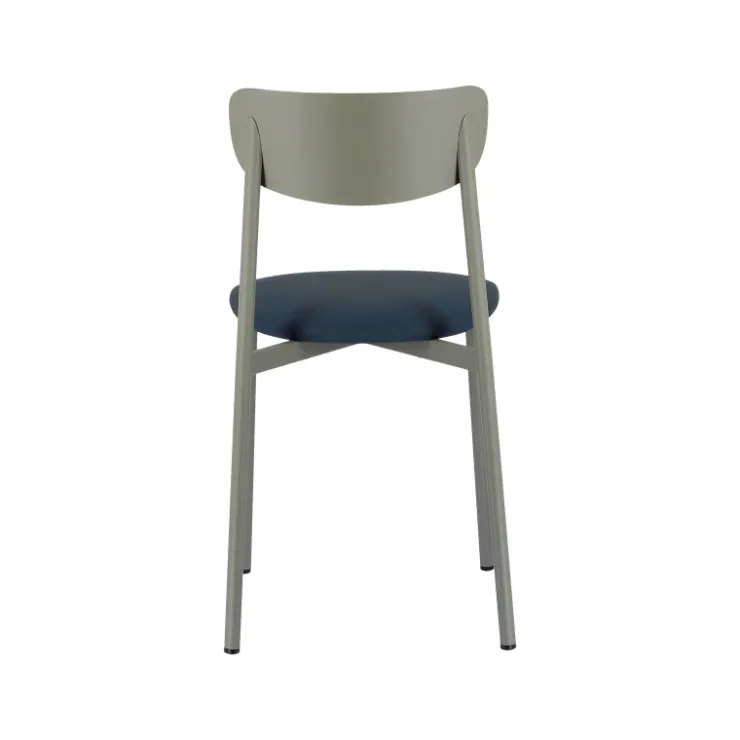 Carrier Chaise De Cuisine|Chaise De Salle à Manger*Colette ® Chaise française en métal avec assise en simili rembourrée