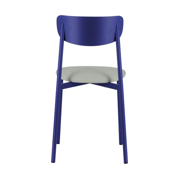 Carrier Chaise De Cuisine|Chaise De Salle à Manger*Colette ® Chaise française en métal avec assise en simili rembourrée