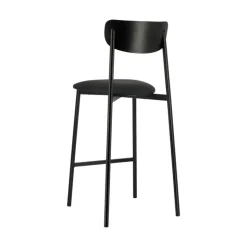 Carrier Tabouret Snack (assise +/- 65 Cm)|Tabouret De Bar (assise +/- 80 Cm)*Colette ® Tabouret snack français en métal avec assise en simili rembourrée