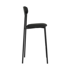 Carrier Tabouret Snack (assise +/- 65 Cm)|Tabouret De Bar (assise +/- 80 Cm)*Colette ® Tabouret snack français en métal avec assise en simili rembourrée