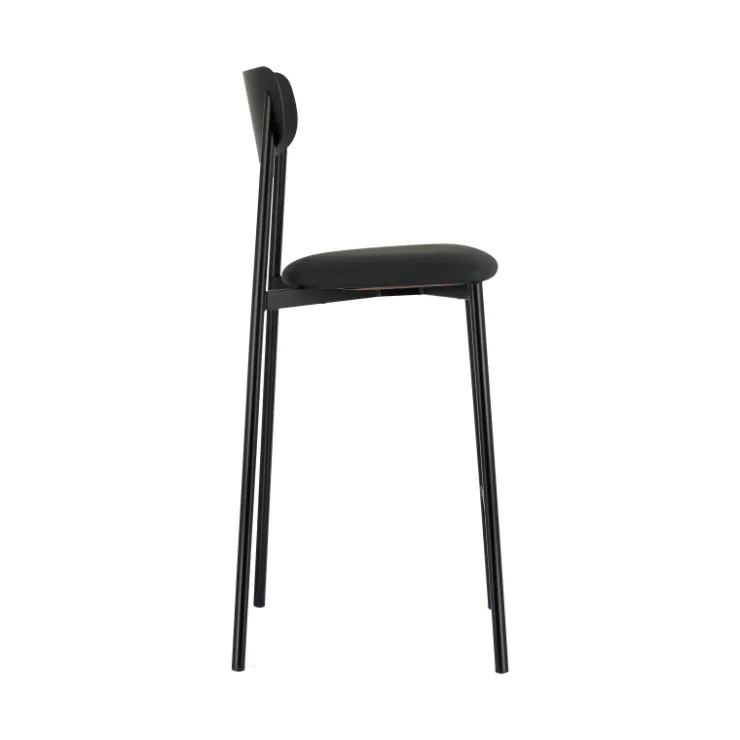 Carrier Tabouret Snack (assise +/- 65 Cm)|Tabouret De Bar (assise +/- 80 Cm)*Colette ® Tabouret snack français en métal avec assise en simili rembourrée