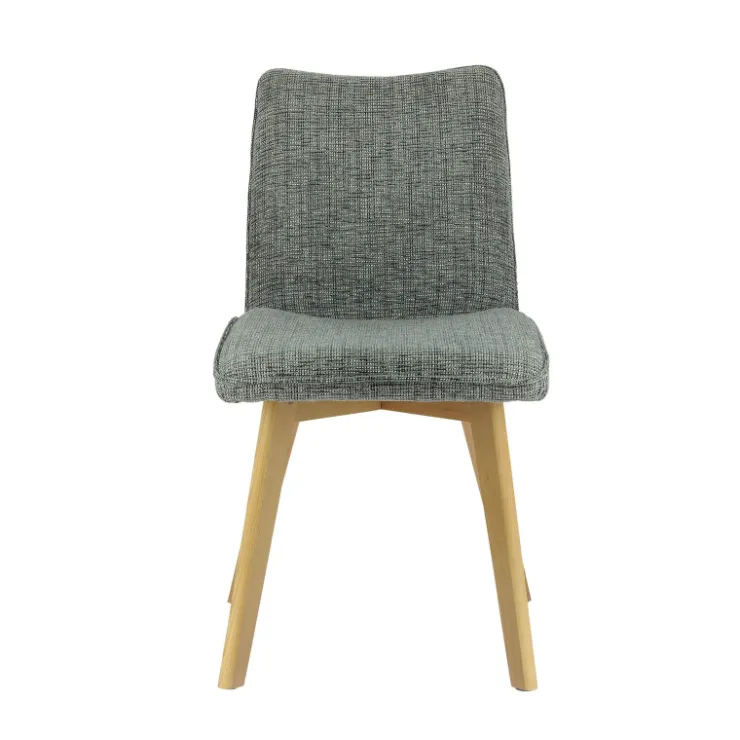 Chaise De Salle à Manger|Chaise Salon*ColineChaise rembourrée en tissu avec pieds en bois