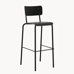 Perfecta Tabouret De Bar (assise +/- 80 Cm)*College Tabouret de bar avec dossier style vintage