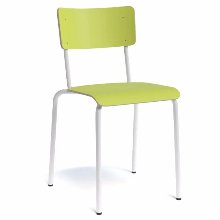 Perfecta Chaise De Cuisine*Collège Chaise d'écolier vintage en métal et bois